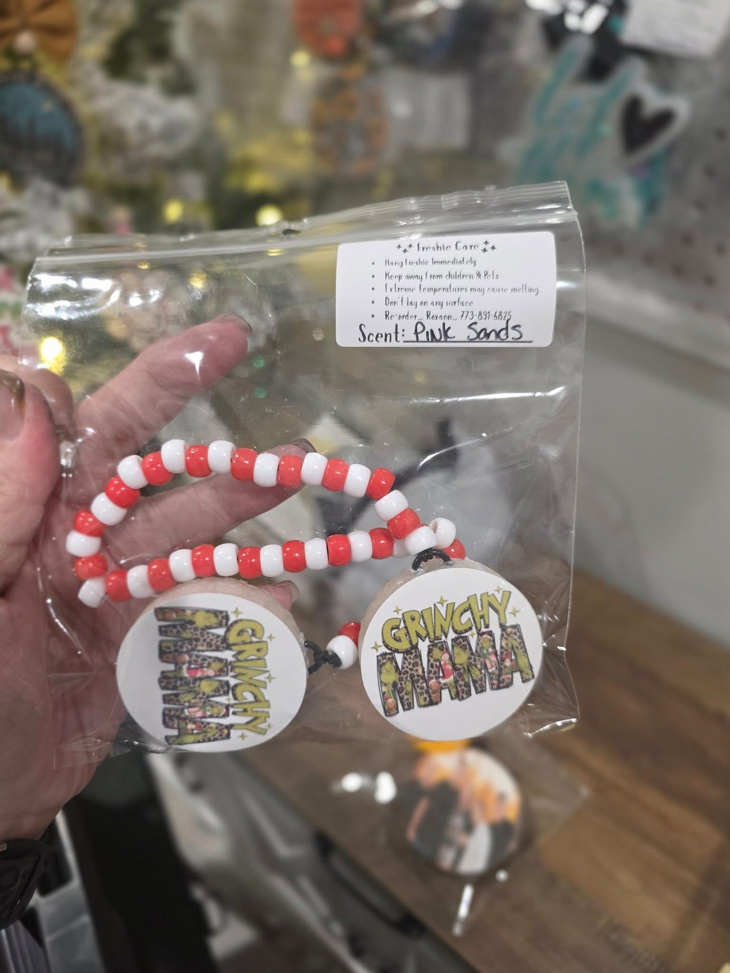 Beaded Hanging Vent Freshies