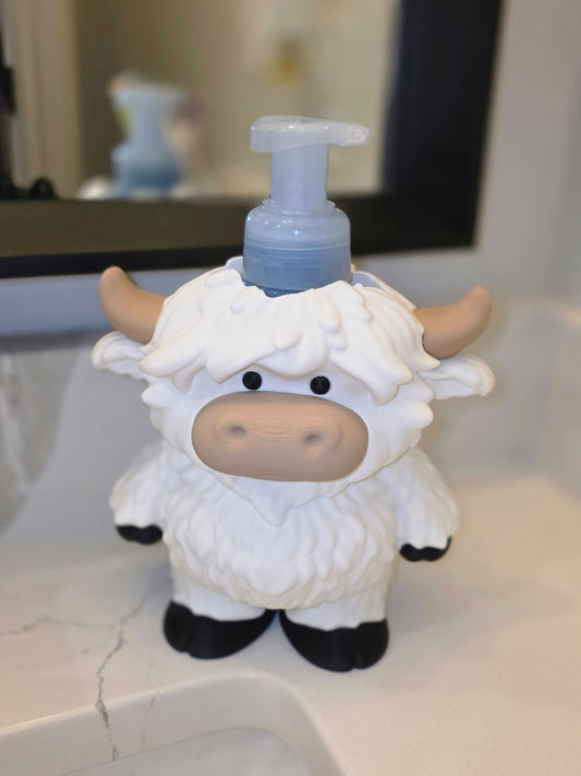Bath & body work's highland cow soap holder