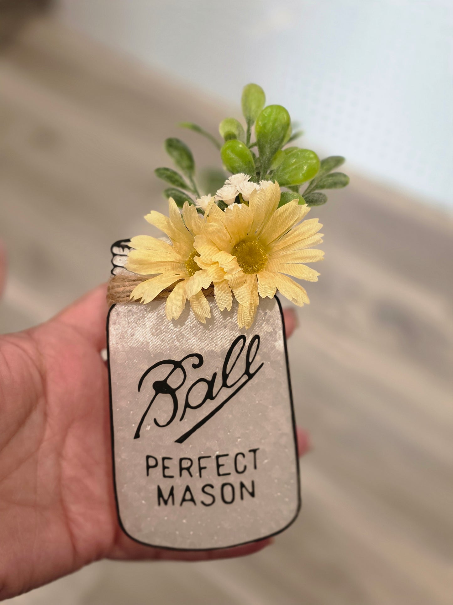 Mason jar freshie