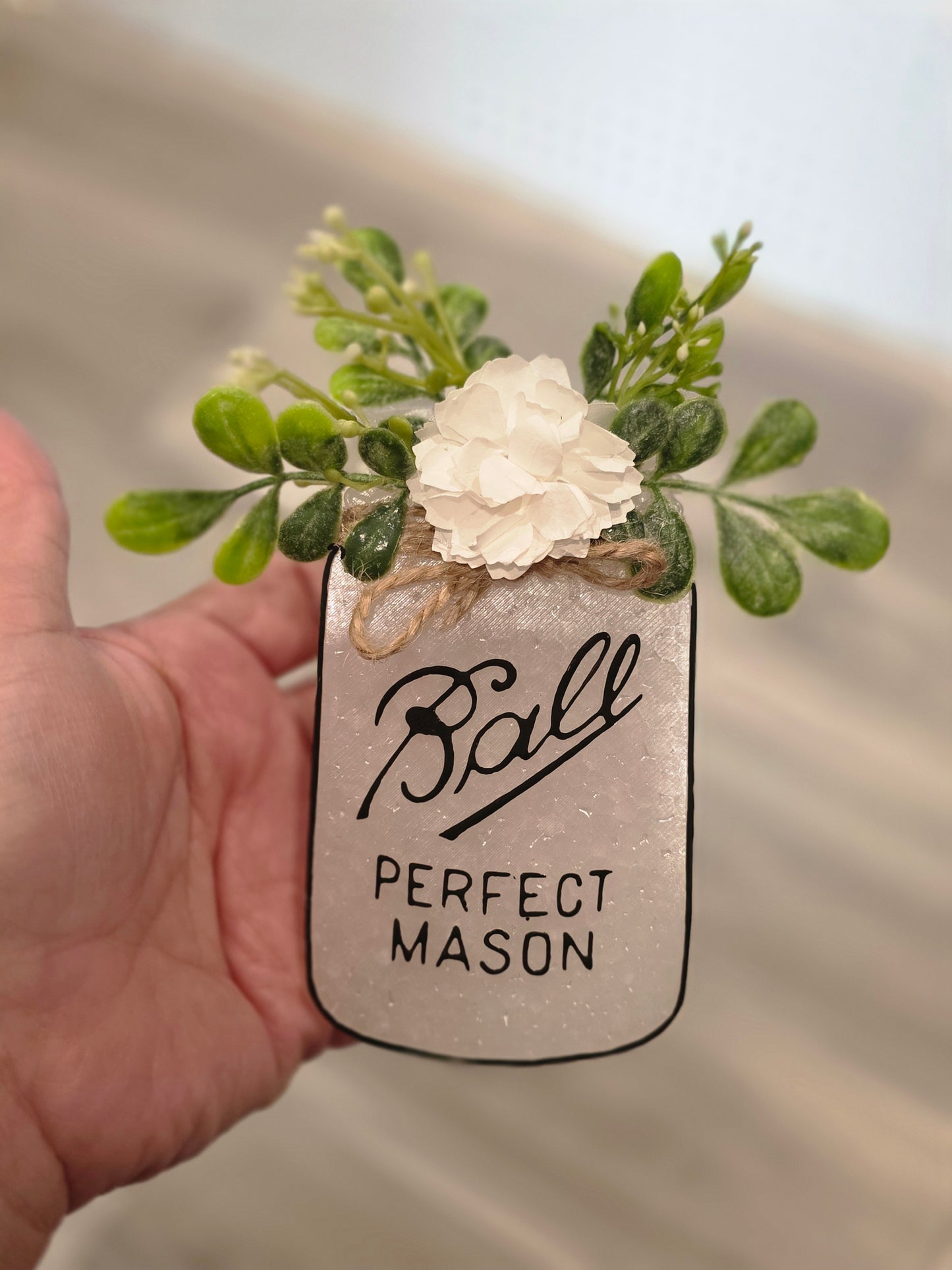 Mason jar freshie