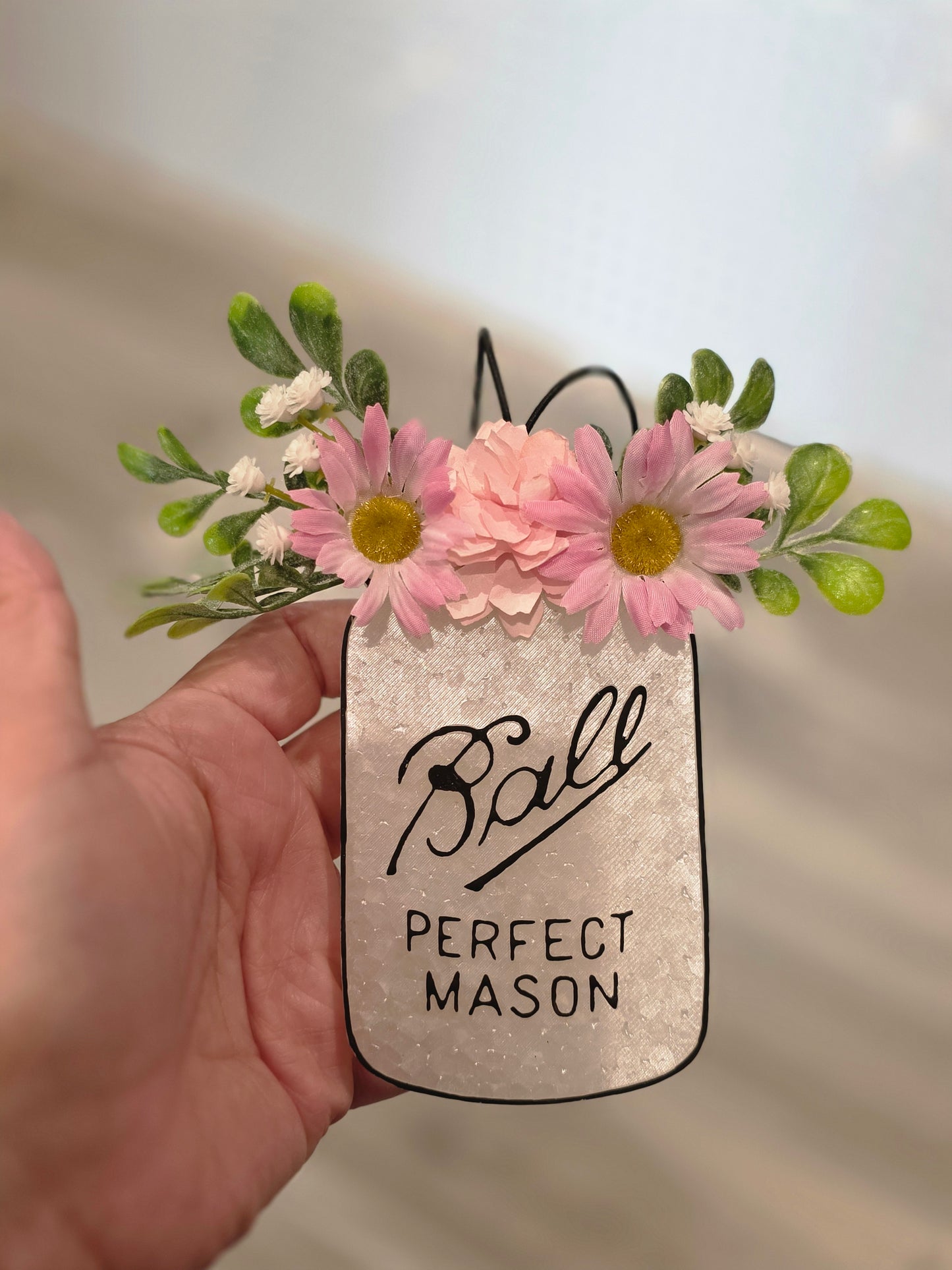 Mason jar freshie