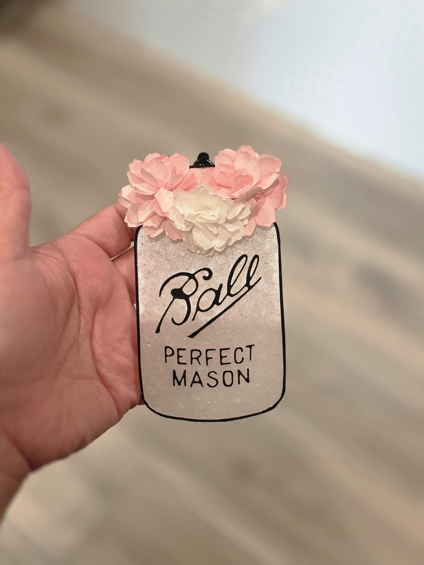 Mason jar freshie