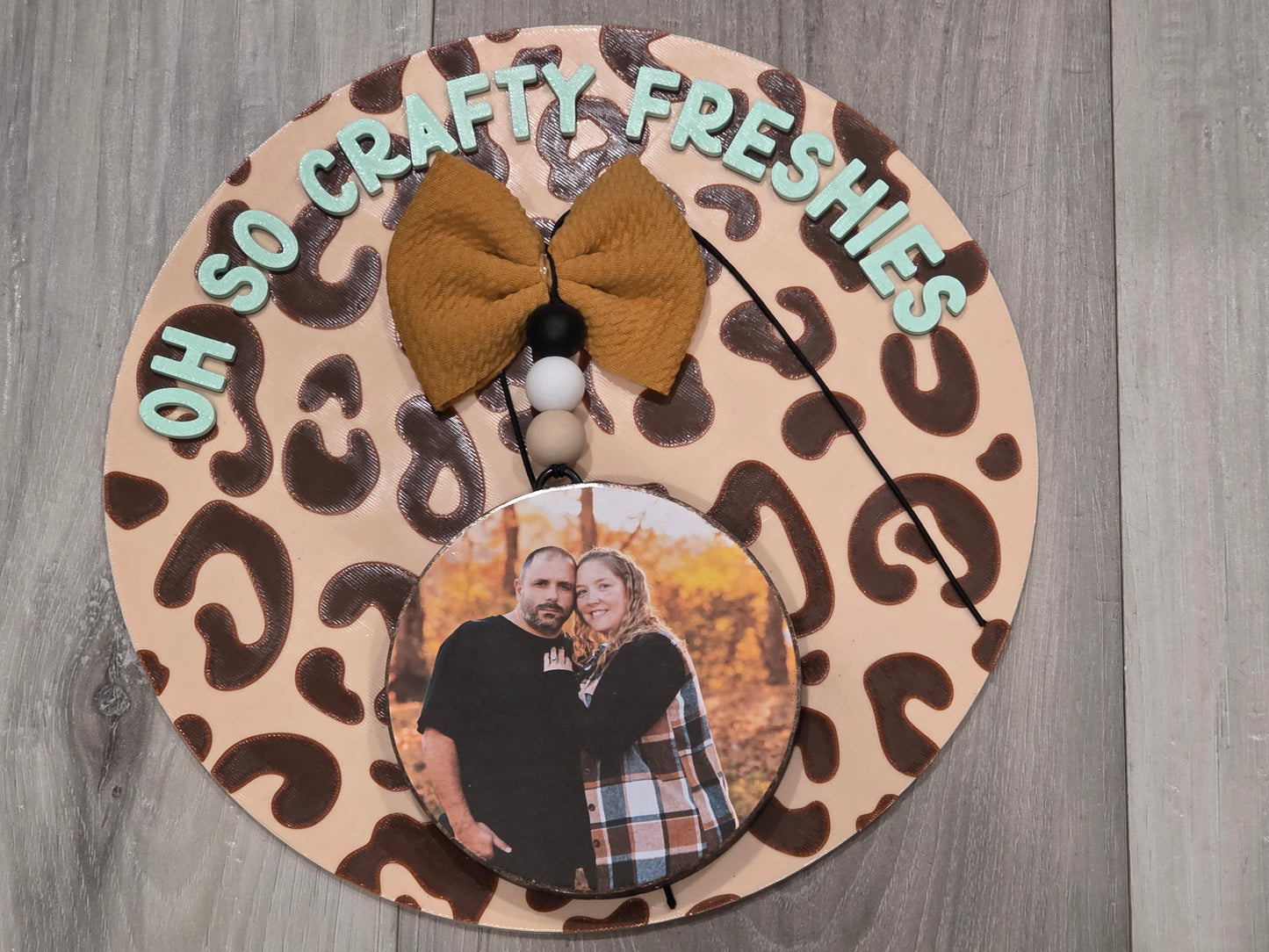 Two sided custom freshie