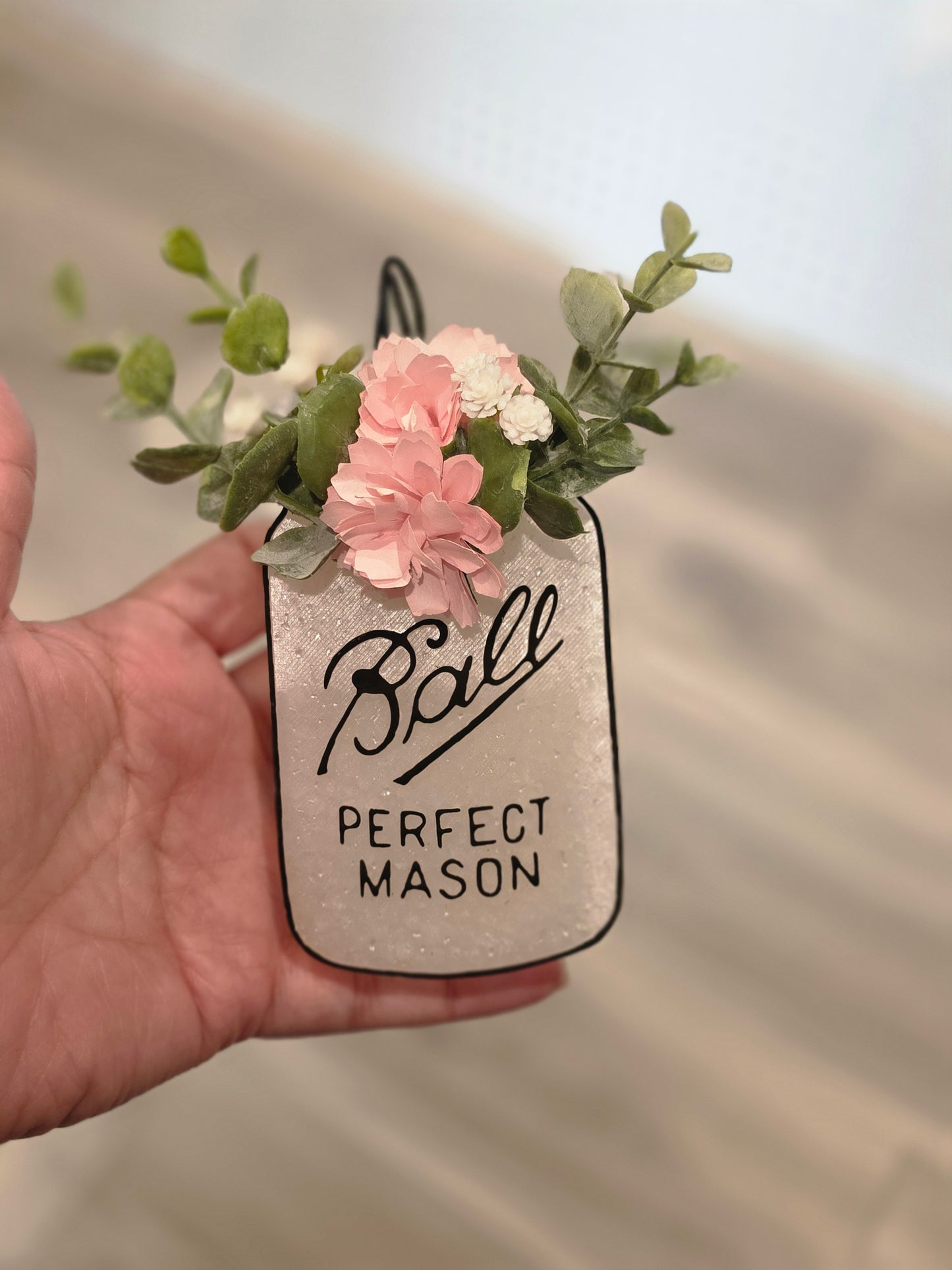 Mason jar freshie