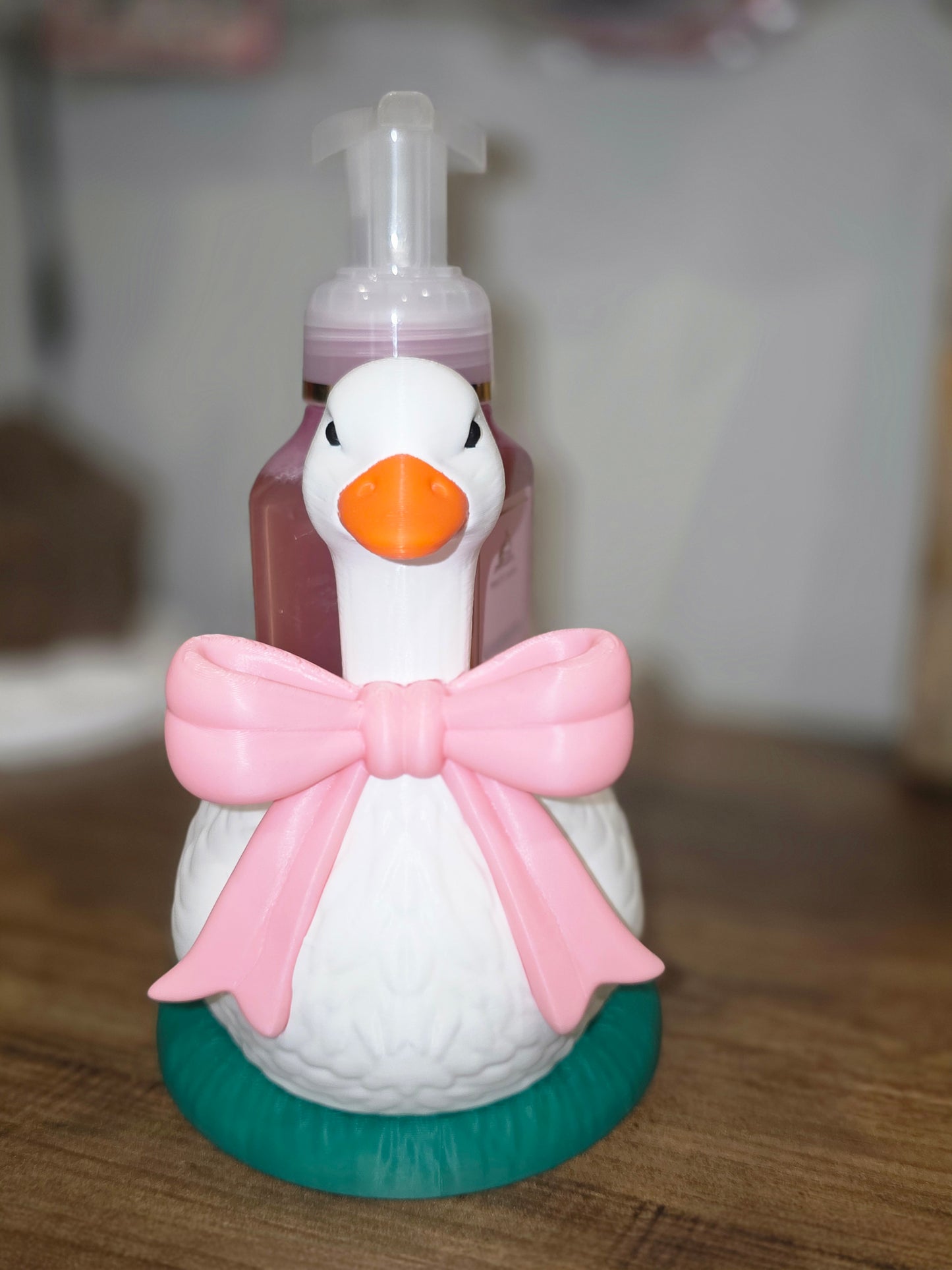 Duck soap holder