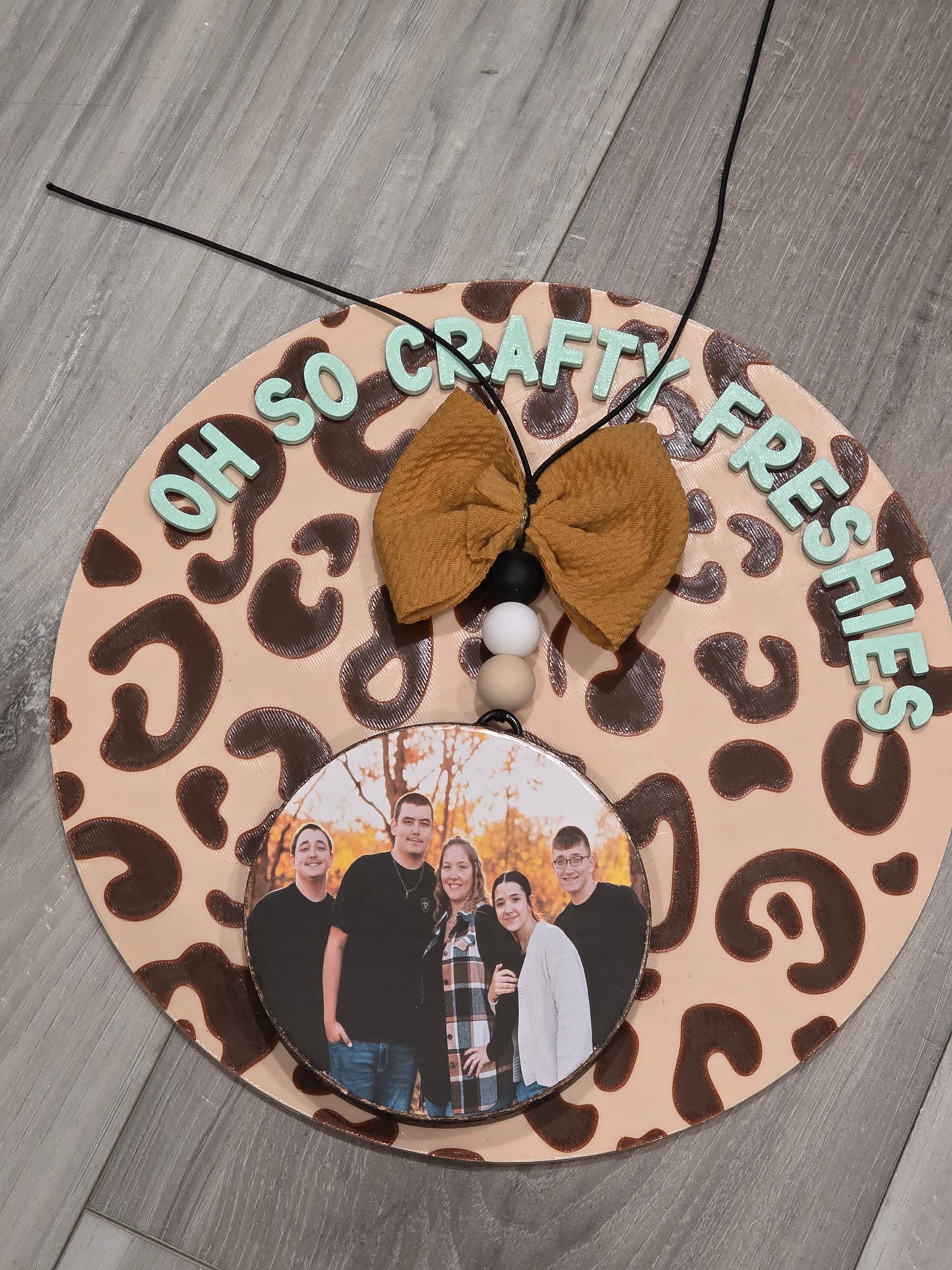 Two sided custom freshie