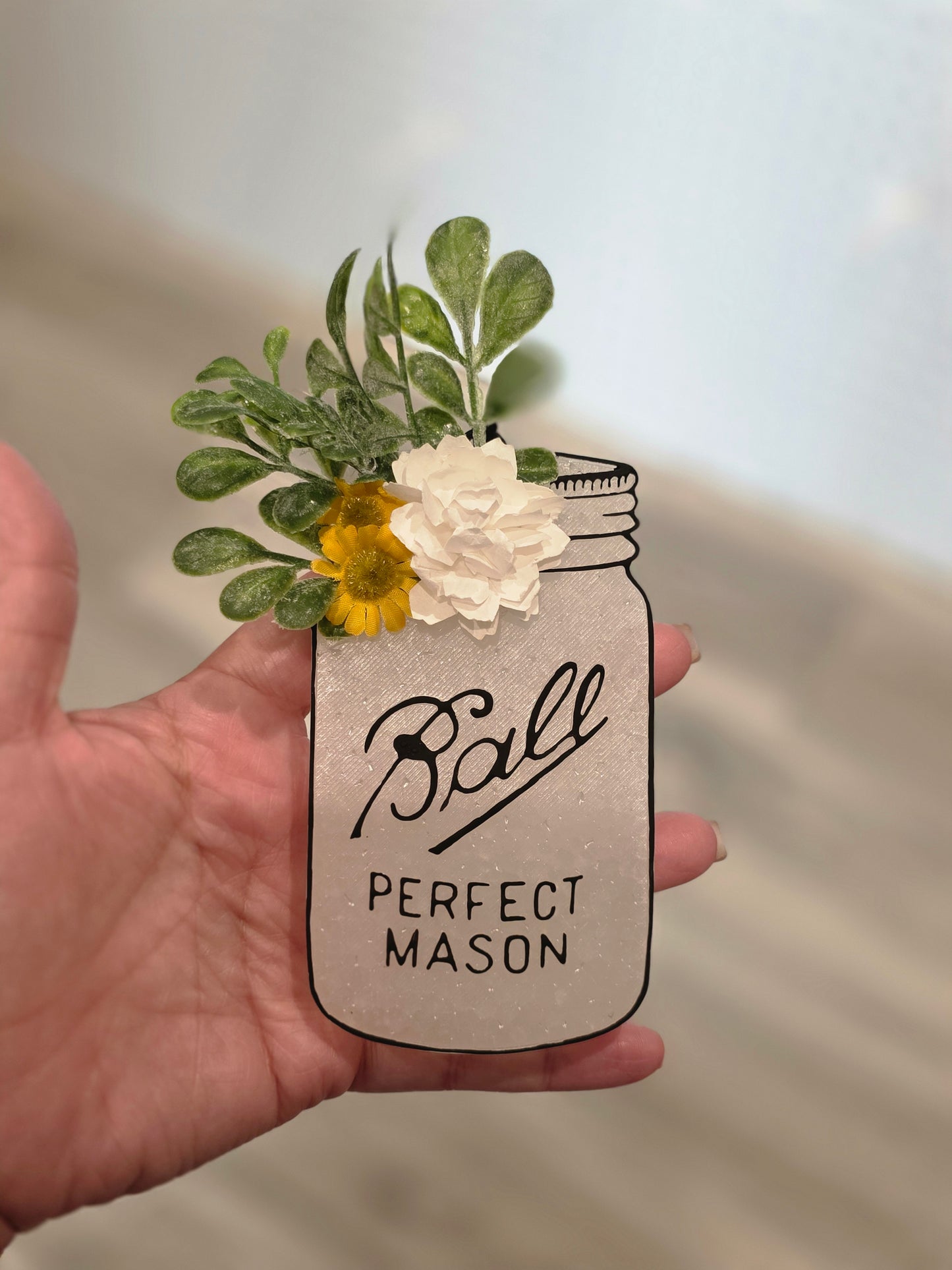 Mason jar freshie
